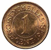 1 Cent - George VI reverse image