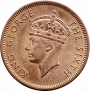 5 Cents - George VI obverse image