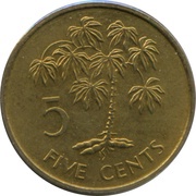 5 Cents reverse image
