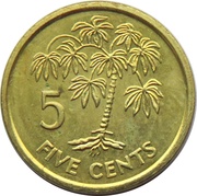 5 Cents reverse image