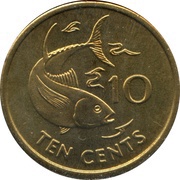 10 Cents reverse image