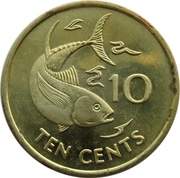 10 Cents reverse image