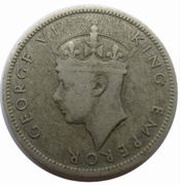 ½ Rupee - George VI obverse image