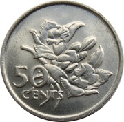 50 Cents reverse image