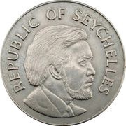 1 Rupee Independence obverse image