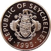 1 Rupee Queen Mother obverse image