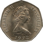 5 Rupees - Elizabeth II 2nd portrait obverse image