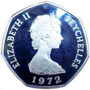 5 Rupees - Elizabeth II Silver Proof Issue obverse image