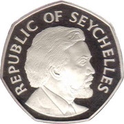 5 Rupees Independence; Silver Proof Issue obverse image