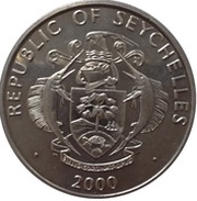 5 Rupees Queen Mother obverse image