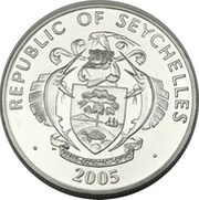 5 Rupees Pope Benedict XVI obverse image