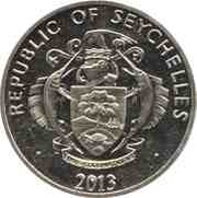5 Rupees Pope Francis I obverse image