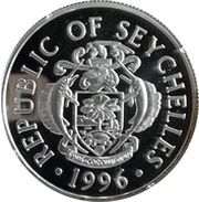 10 Rupees Olympic Games 1996 obverse image