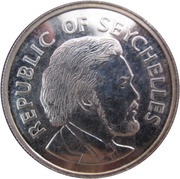 25 Rupees Silver Jubilee obverse image