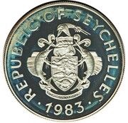 25 Rupees World Fisheries Conference; Silver Piedfort obverse image