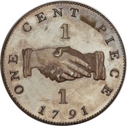 1 Cent Sierra Leone Company reverse image