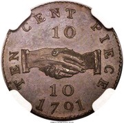 10 Cents Sierra Leone Company reverse image