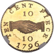 10 Cents Sierra Leone Company reverse image