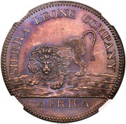 1 Dollar Sierra Leone Company; type "100" obverse image