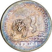 1 Dollar Sierra Leone Company; type "1" obverse image