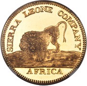 1 Dollar Sierra Leone Company; type "1" obverse image