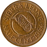 ½ Cent obverse image