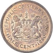 ½ Cent obverse image