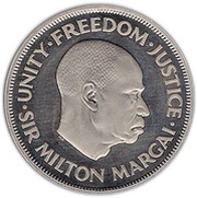 1 Leone - Elizabeth II Proof Issue reverse image