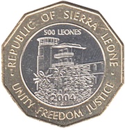 500 Leones obverse image