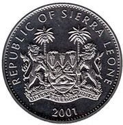1 Dollar Tiger obverse image