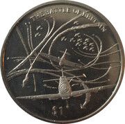 1 Dollar The Battle of Britain, Sierra Leone, 2005 reverse image