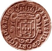 X Réis - Pedro II Porto mint obverse image