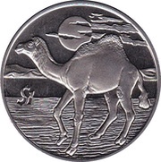 1 Dollar Dromedary, Sierra Leone, 2006 reverse image