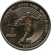 1 Dollar Football World Cup 2006, Sierra Leone, 2006 reverse image