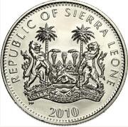 1 Dollar 19th World Cup Football 2010 South Africa obverse image
