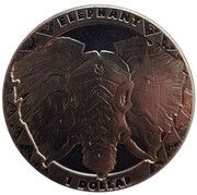 1 Dollar Big Five - Elephant, Sierra Leone, 2019 reverse image