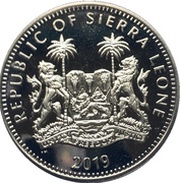 1 Dollar Big Five Series Rhino obverse image