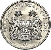 1 Dollar Big Cats - Lion obverse image