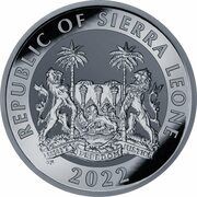 1 Dollar Big Five - Lion obverse image