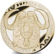 1 Dollar Big Five Series - Buffalo reverse image