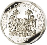 1 Dollar Big Five - Rhino obverse image