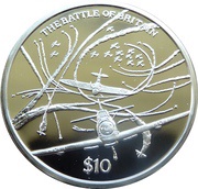 10 Dollars Battle of Britain, Sierra Leone, 2005 reverse image