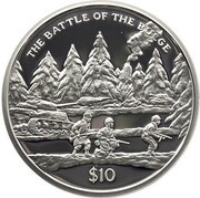 10 Dollars The Battle of the Bulge, Sierra Leone, 2005 reverse image