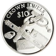10 Dollars Crown Jewels, Sierra Leone, 2006 reverse image