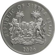 10 Dollars Torino 2006 - Olympic Flame obverse image