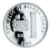 10 Dollars Marian Shrines - Fatima obverse image