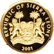 250 Dollars Cheetah obverse image