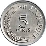 5 Cents non-magnetic obverse image