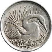 5 Cents non-magnetic reverse image