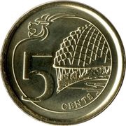 5 Cents reverse image